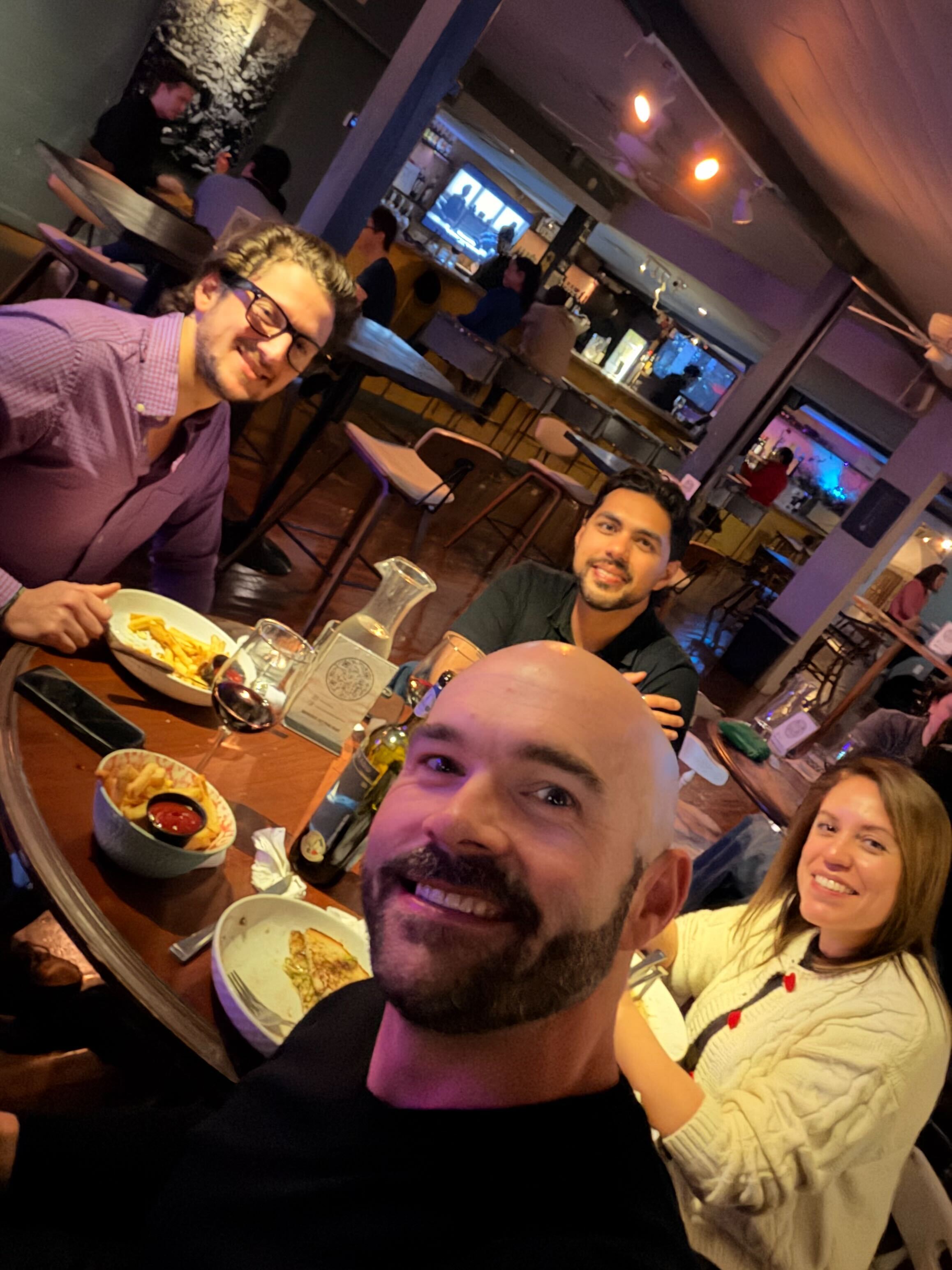Bell & McCoy team on a U.S. trip